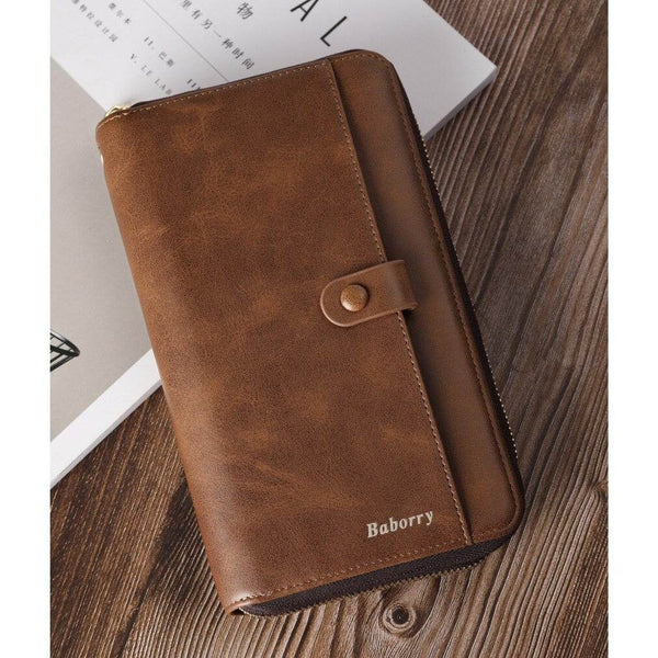 Buy Long Zipper Wallet Large Capacity Clutch Cell Phone Card Holders-JM - SunglassesMart