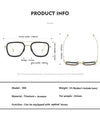 Retro Frame Vintage Square Prescription Eyeglasses - SunglassesMart