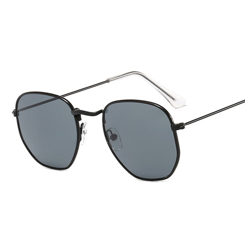 Buy New Small Hexagon Vintage Sunglasses for men women - Sunglassesmart