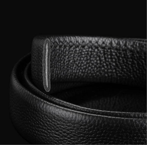 Designer Automatic Buckle Leather Belt - SunglassesMart