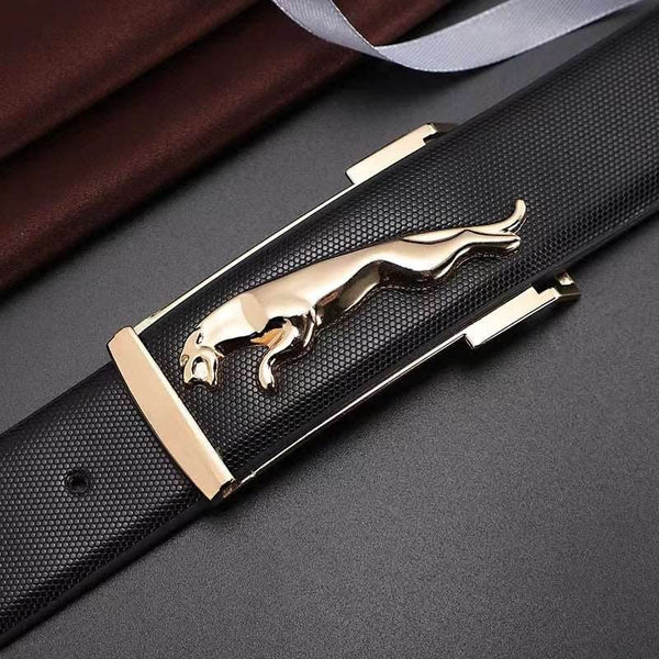 Fashion Jaguar Leather Belt - SunglassesMart