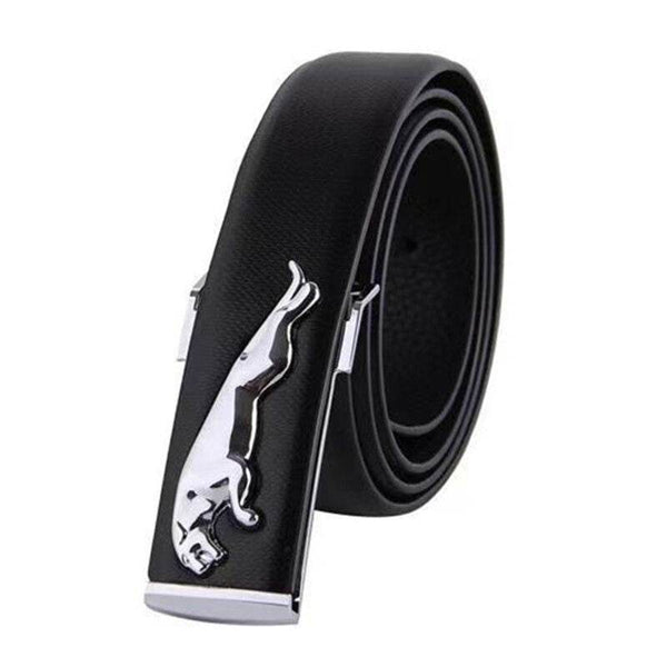 Fashion Jaguar Leather Belt - SunglassesMart