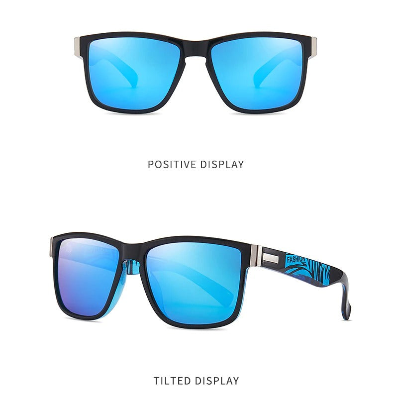 New Polarized Sports Square Sunglasses