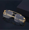 New Retro Rimless Steampunk Sunglasses - SunglassesMart