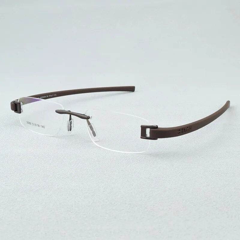 New Fashionable Frameless Glasses Frame - SunglassesMart